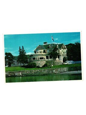 Bar Harbor Motor Inn Maine Unused Postcard ME1693D Bromley Landmark USA Gift
